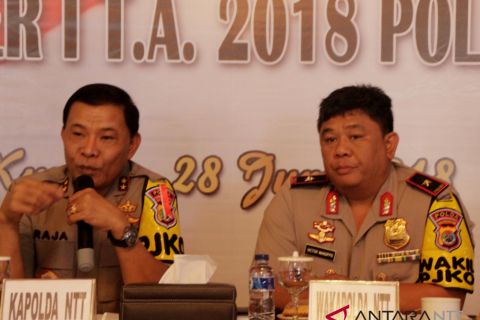 Konfrensi Pers Polda NTT