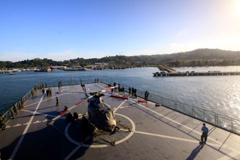 Foto kemarin: Satgas Rimpac tinggalkan Sorong