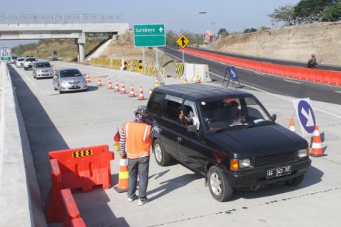 Peningkatan Arus Mudik Tol Wilangan