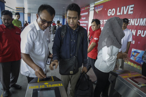 Pelindo I Tanjung Pinang bagikan e-Money gratis