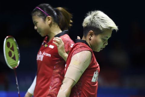 Greysia Polii/Apriyani Rahayu kalah