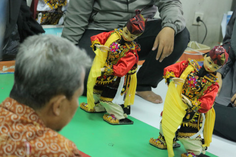 Robot-robot karya mahasiswa ITS