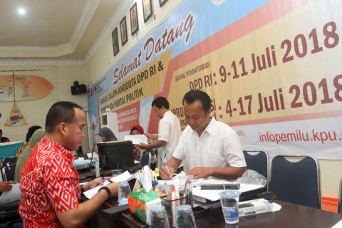 Pendaftaran Calon DPR RI