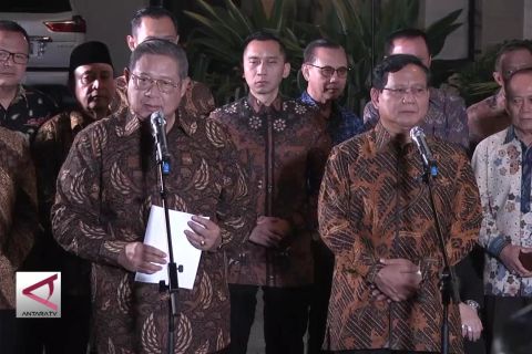 Demokrat buka koalisi dengan Gerindra pada Pilpres 2019