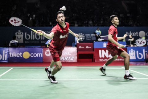 Bulu tangkis - Rian/Alfian menang atas ganda Jepang Kamura/Sonoda