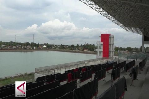 Melihat kesiapan venue dayung terbaik Asia di Palembang
