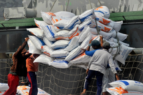 Beras impor stok Bulog