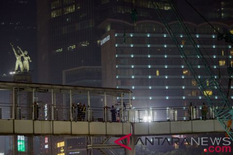 Pembongkaran JPO Bundaran HI