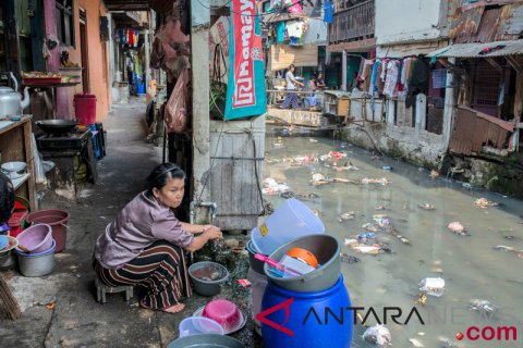 Kemiskinan Jakarta turun