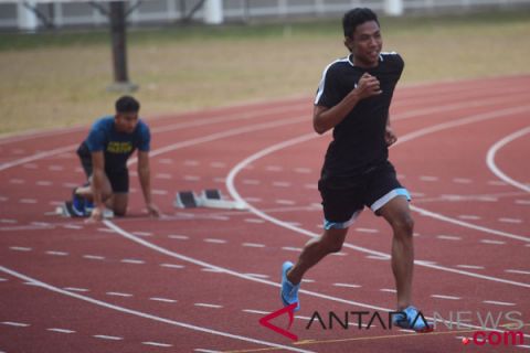 Latihan Lalu M Zohri