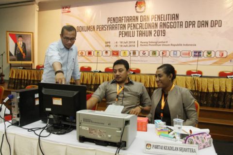 Pembukaan Pendaftaran Caleg DPR RI