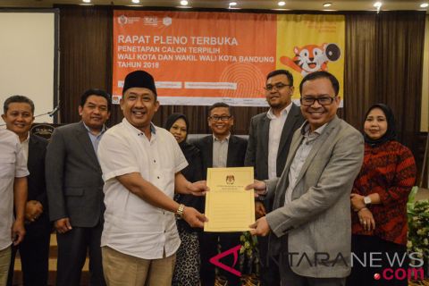 Penetapan Wali Kota Bandung
