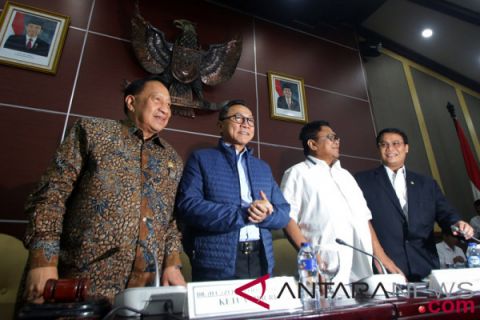 Rapat gabungan pimpinan MPR