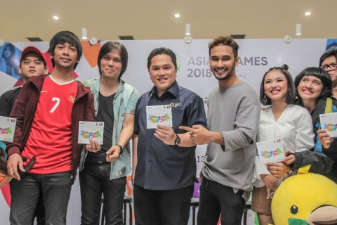 Peluncuran Album Asian Games 2018