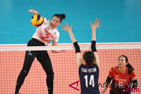 Voli Putri Perempat Final Indonesia Vs Korea Selatan