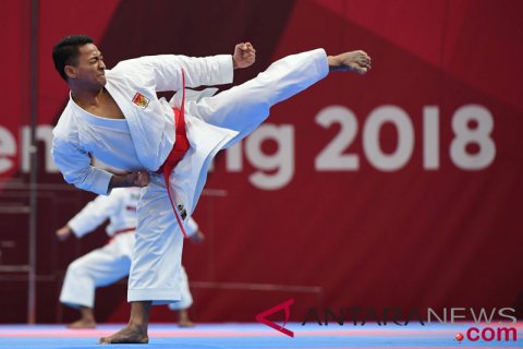 Semifinal Karate Kata Putra Indonesia VS Japan
