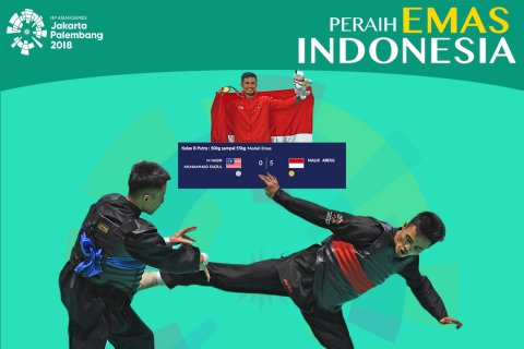 Peraih Emas Indonesia: Abdul Malik