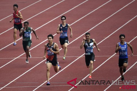Atletik-Penyisihan Lari 200 meter Putra
