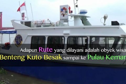 5 Bus air bantuan Kemenhub arungi Sungai Musi