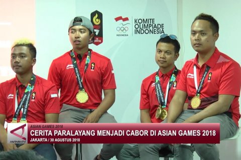 Cerita paralayang menjadi cabor di Asian Games 2018