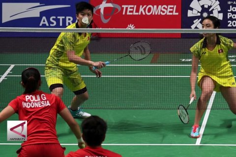 Tim bulutangkis beregu putri Indonesia melaju ke perempat final
