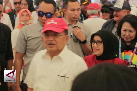 Wapres tinjau pelaksanaan Asian Games di Palembang