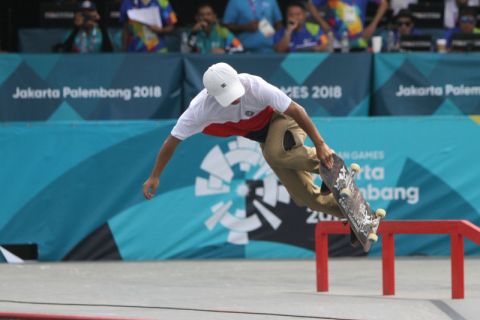 Skateboard Penyisihan Taman Putra