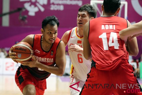 Perempat Final Basket Putra Cina vs Indonesia