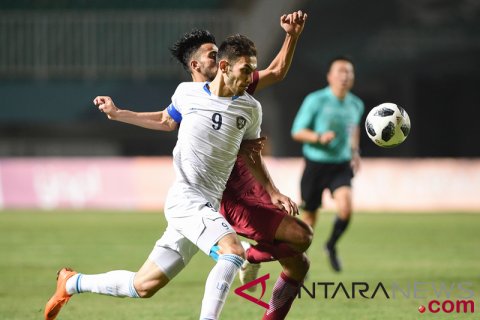 Sepakbola Qatar VS Uzbekistan