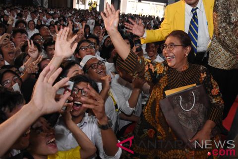 Orientasi Kampus Bersama Menteri Kelautan Perikanan