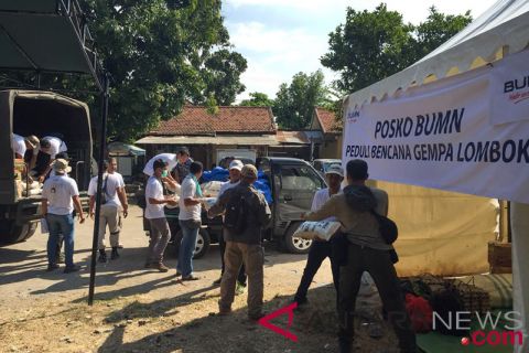 BUMN Peduli Gempa Lombok