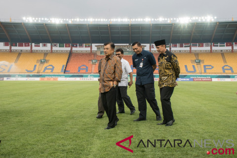 Wapres Tinjau Stadion Si Jalak Harupat