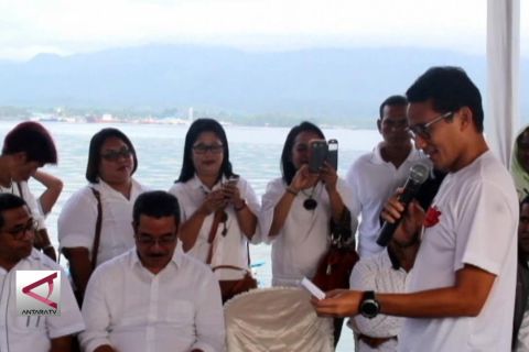 Bacawapres Sandiaga Uno ingin pasar rakyat maju dan bersaing