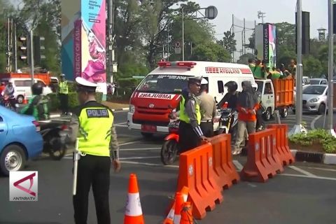 Rekayasa lalu lintas penutupan Asian Games 2018