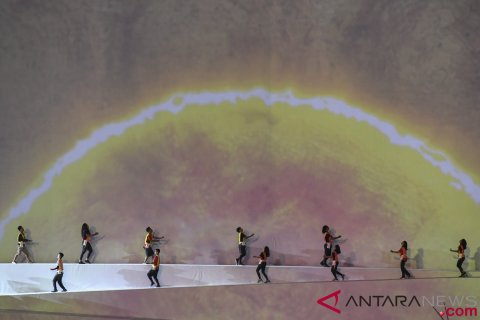 Latihan Pembukaan Asian Para Games 2018