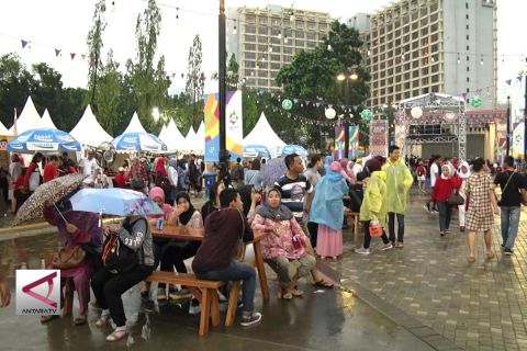 Penutupan Asian Games diiringi antusiasme masyarakat