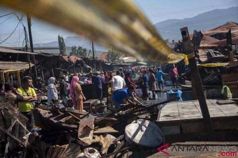 Pasca Kebakaran Pasar Induk Gedebage