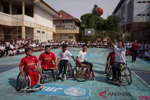 Sosialisasi Basket Kursi Roda