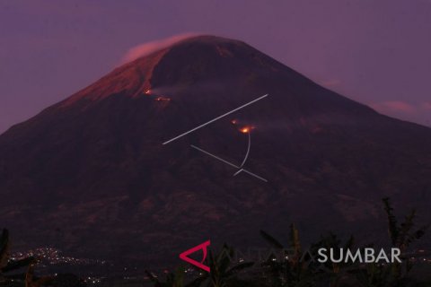 Kebakaran hutan gunung Sindoro