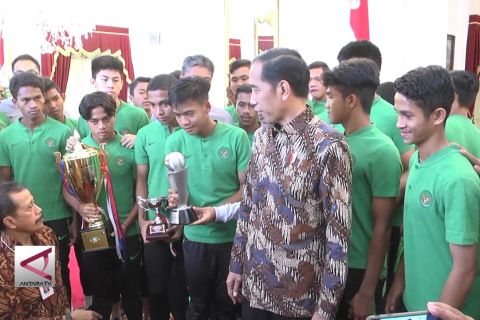 Presiden minta pemain Timnas U-16 jaga gaya hidup