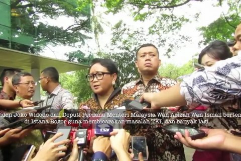 Bertemu Wan Azizah, Jokowi titip WNI di Malaysia