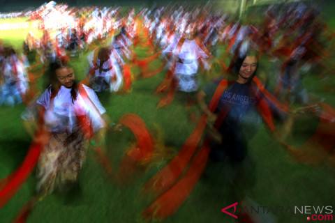 Latihan Tari Gandrung Banyuwangi