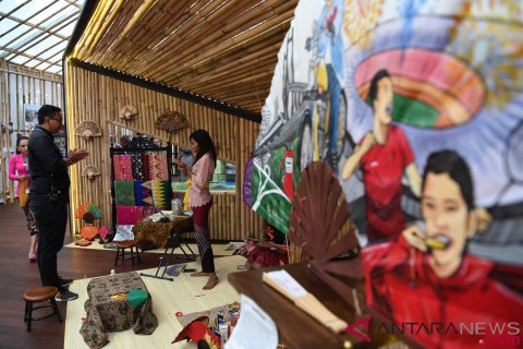 Pameran Pavilion Indonesia IMF-WB