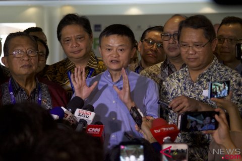 Pertemuan Jack Ma dengan Menteri Kabinet Kerja