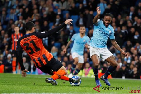 Liga Champion - Manchester City vs Shakhtar Donetsk