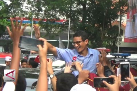 Sandi Uno soroti ekonomi dan pengangguran di Banten