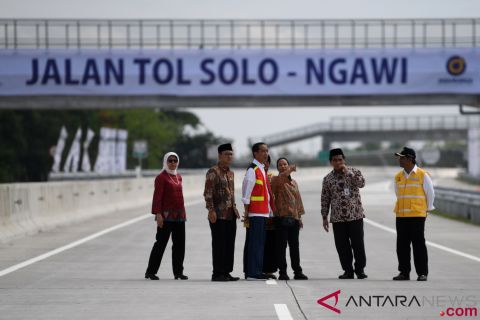 Presiden Resmikan Tol Sragen - Ngawi