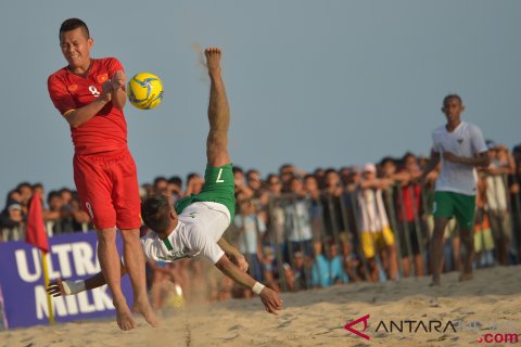 Sepak Bola Pantai AFF 2018: Indonesia vs Vietnam