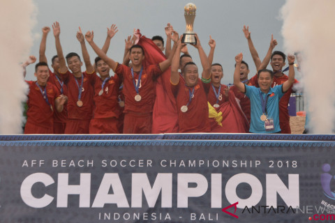 Vietnam Juara AFF Beach Soccer Championship