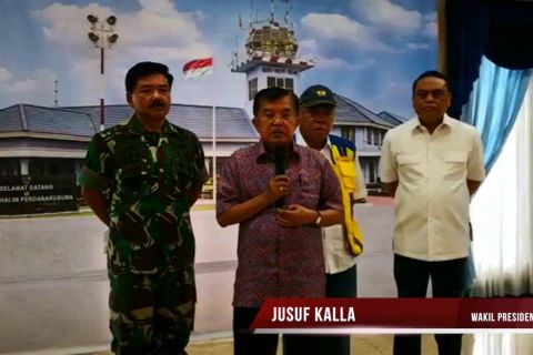 Duka cita dan arahan JK pasca tsunami Selat Sunda